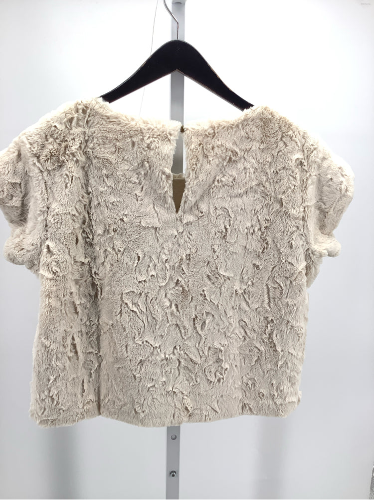 Maeve Size XS Cream Shirt