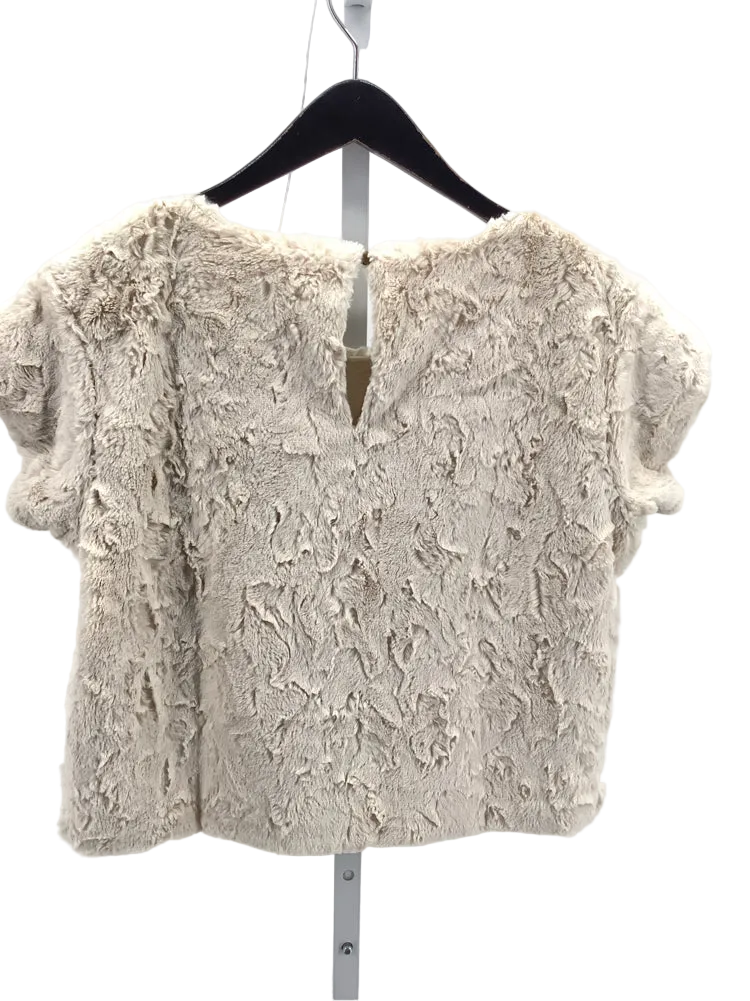 Maeve Size XS Cream Shirt