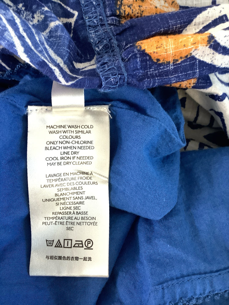 B and K Size S Blue Multi Diaz Dress