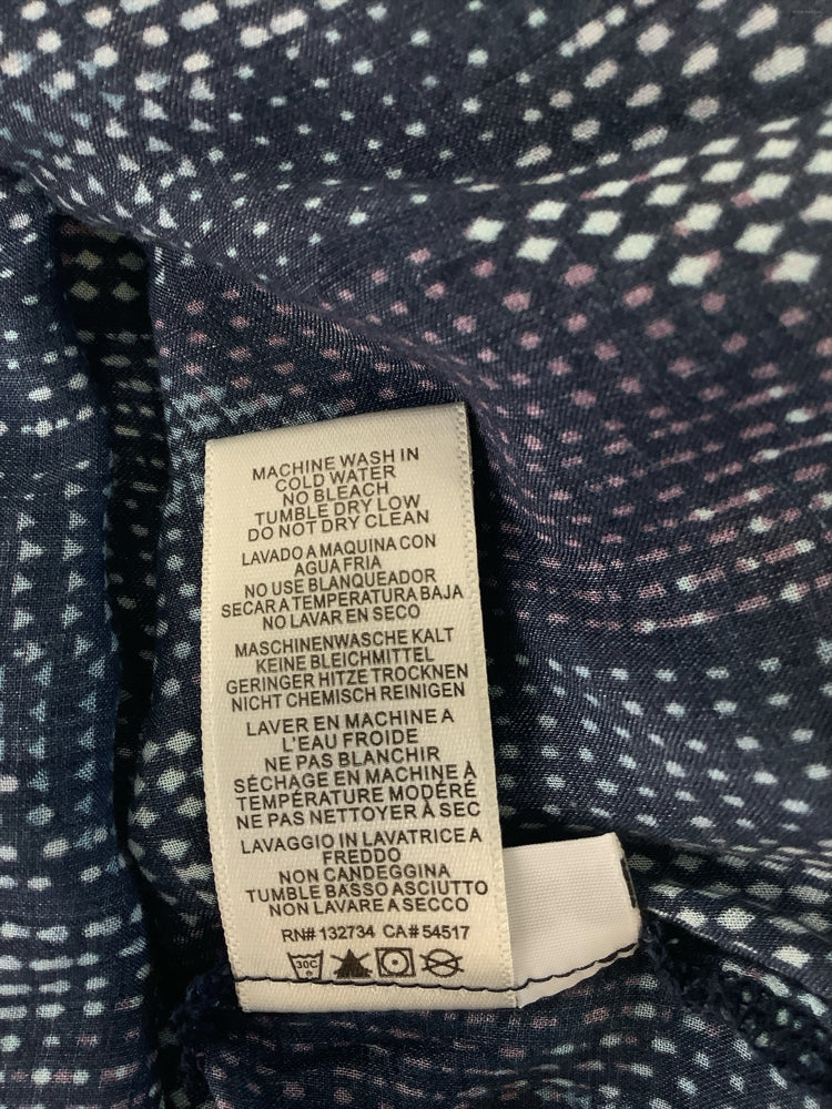 Cloth & Stone Size S Navy multi Shirt