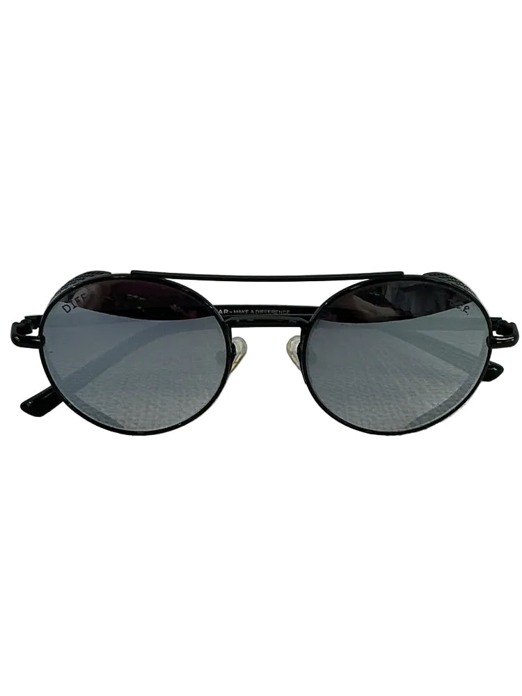Diff Black & silver Sunglasses