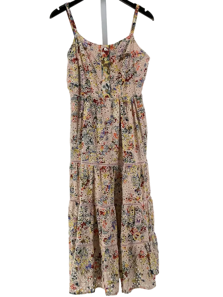 Evereve Size M Pink multi Dress