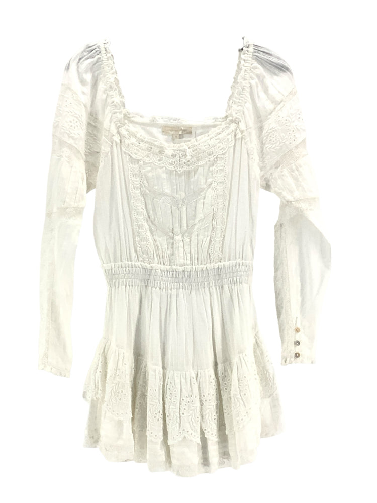 Love Shack Fancy Size 0 White Dress