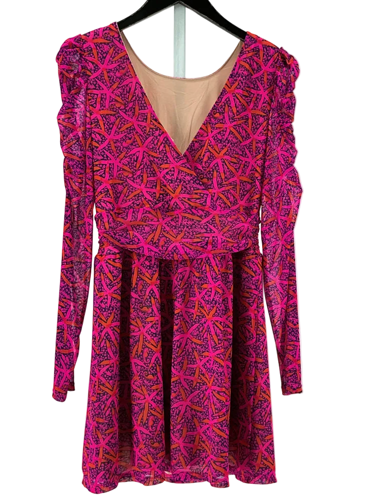 Lilly Pulitzer Size S Pink multi Preslie Dress
