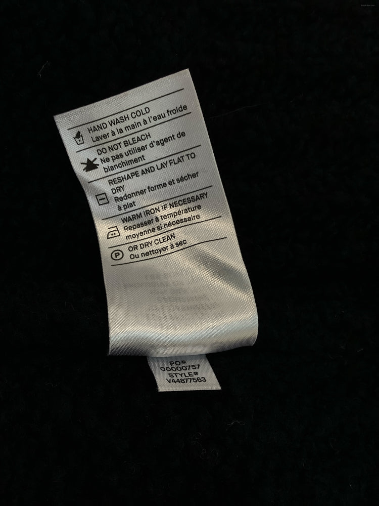 Vince Size L Black & Navy Cardigan