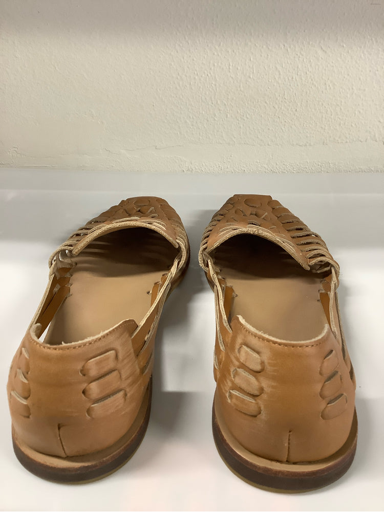 Nisolo Shoe Size 7.5 Tan Huarache Flats