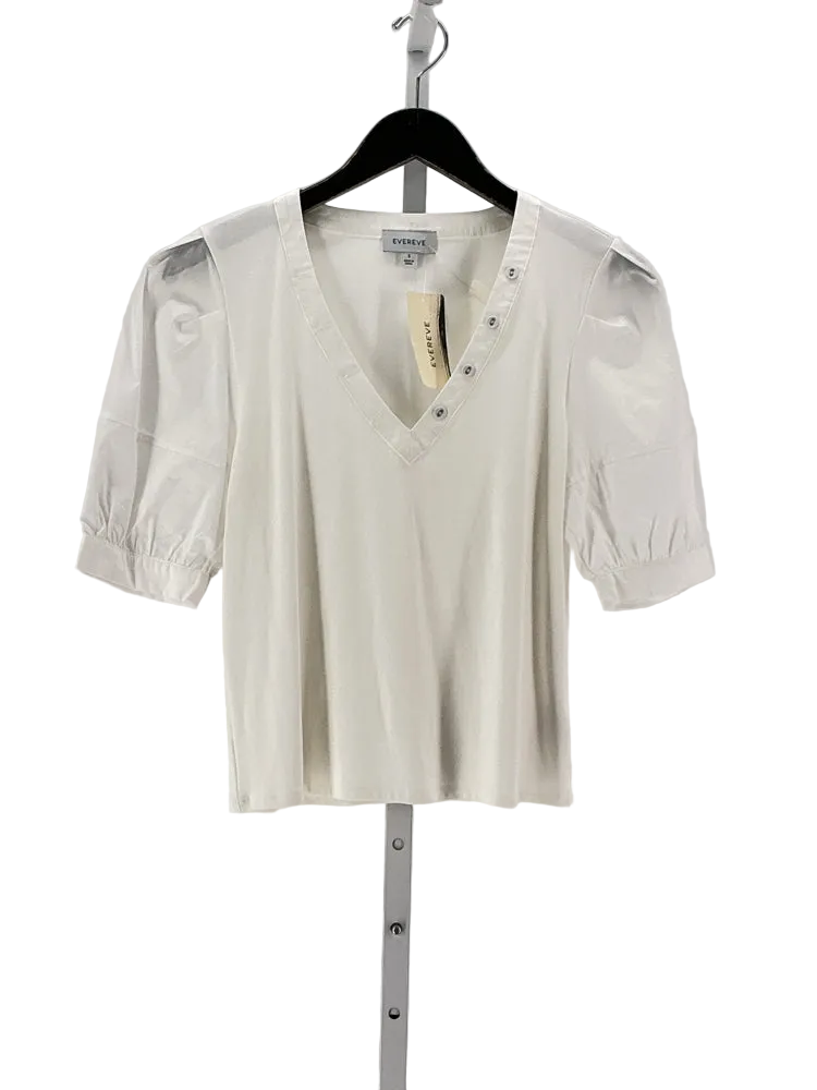 Evereve Size S White Shirt