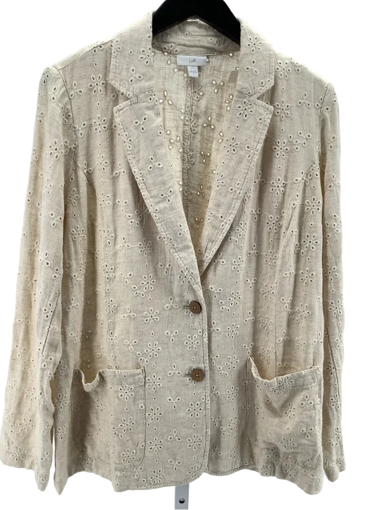 JJill Size S Tan Blazer
