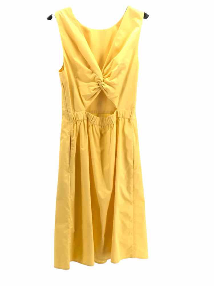 Everlane Size 4 Yellow Dress