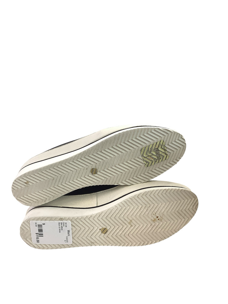 Ron White Shoe Size 9 Black & White Mules