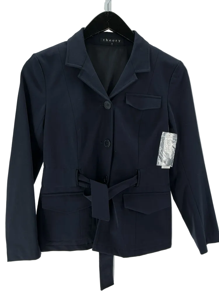 Theory Size 4 Black Jacket
