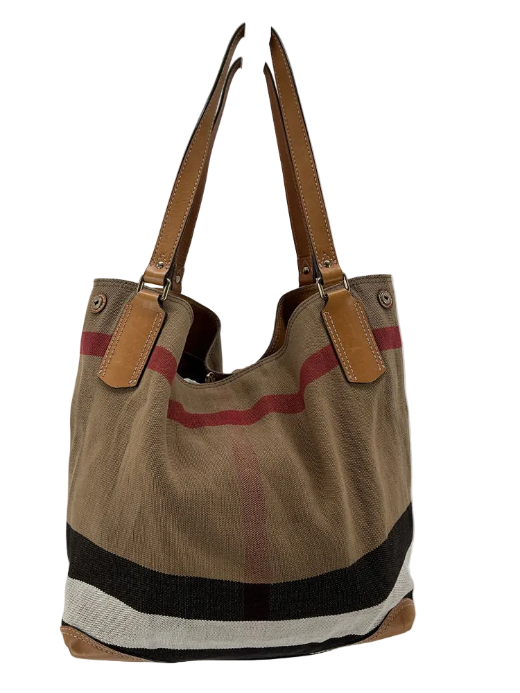 Burberry Brown Multi Handbags