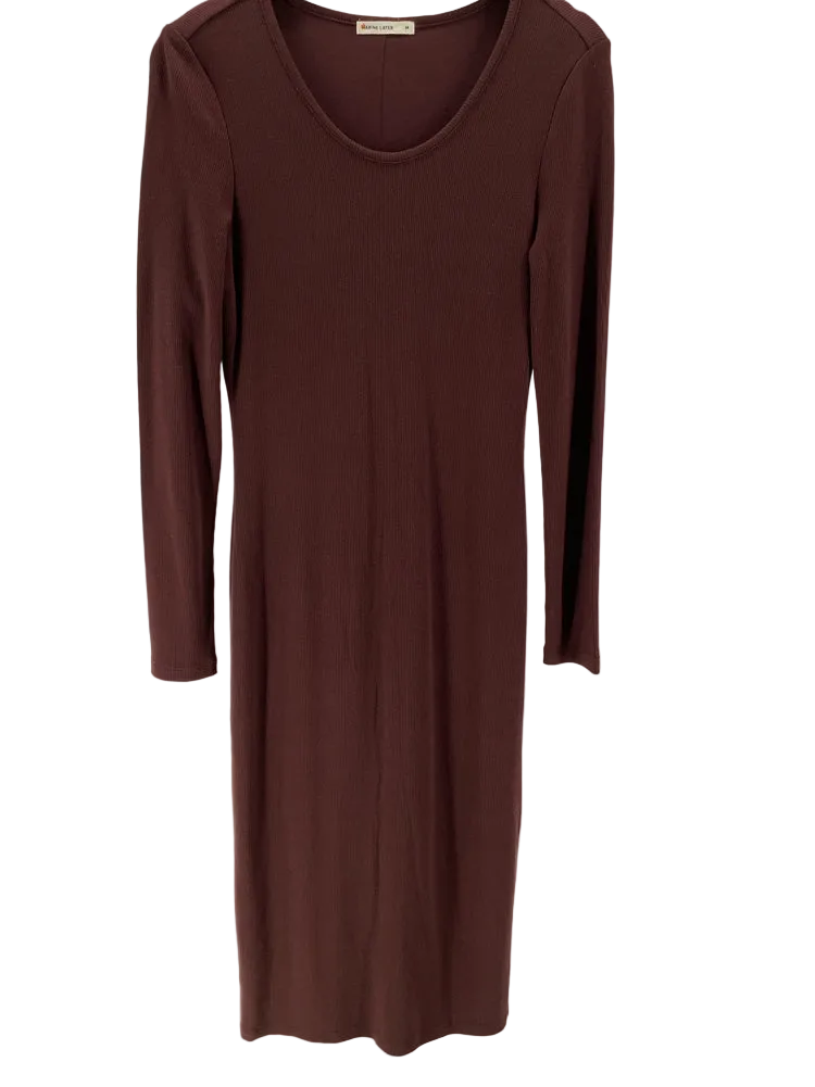 Marine Layer Size M Brown Dress