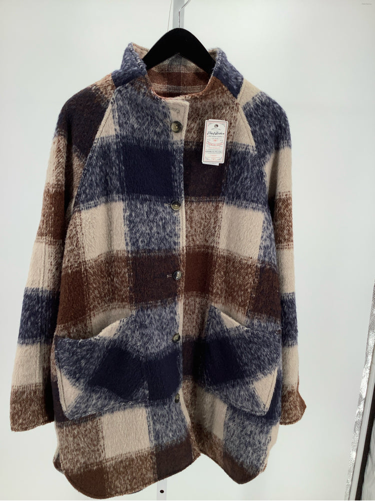 Flag & Anthem Size L Brown Jacket