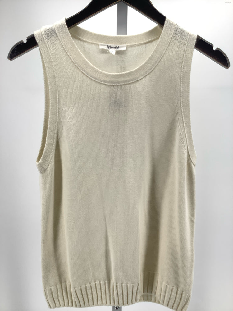 Splendid Size M Cream Amber Tank Top