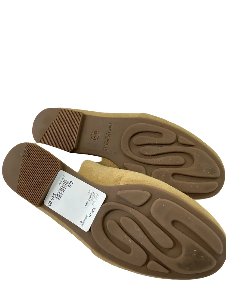 Gentle Souls Shoe Size 6.5 Tan Loafers