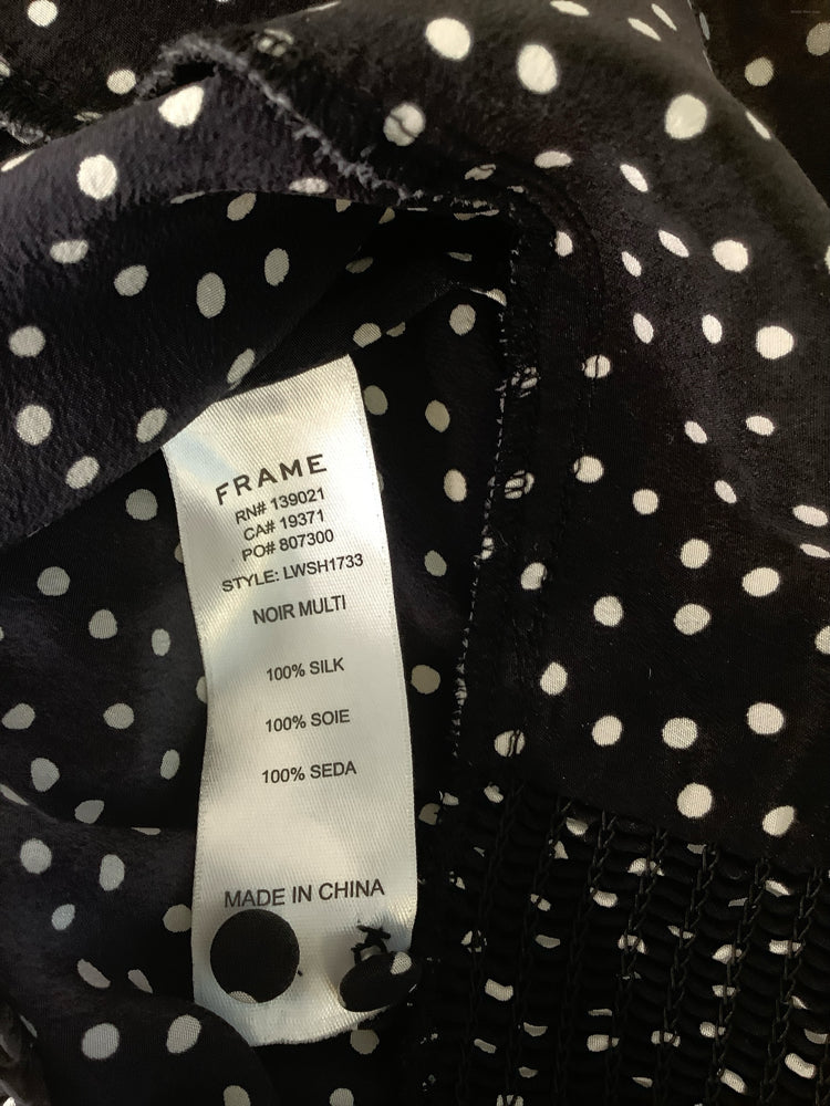 Frame Size XS Black & White Tank Top