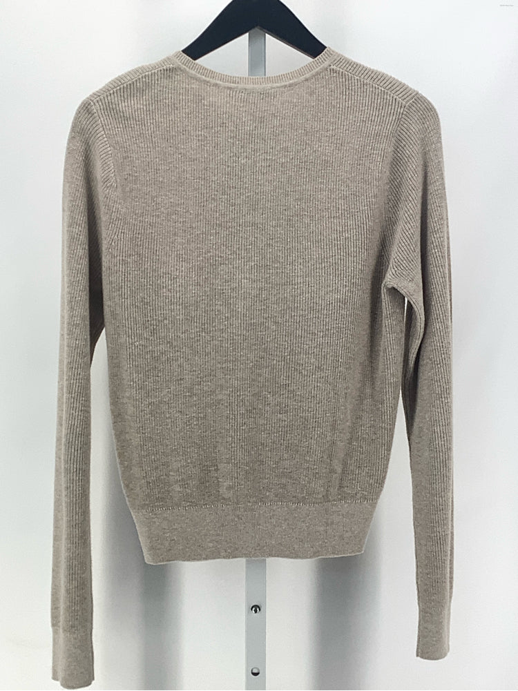 White + Warren Size M Tan Shirt