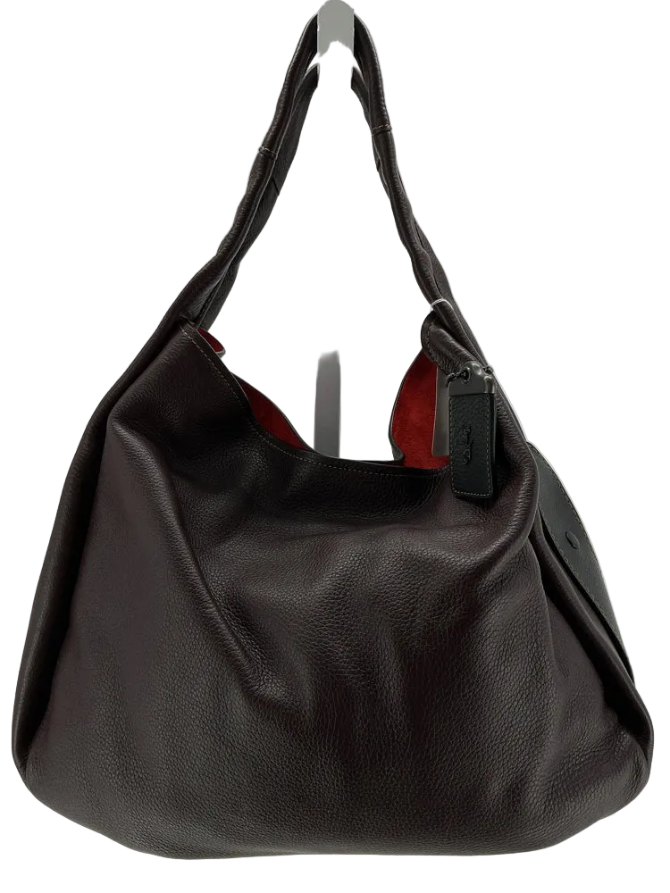 Coach Brown & Black Bandit Hobo Handbags