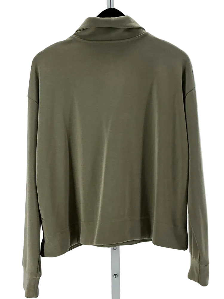 Athleta Size L Green Sweatshirt