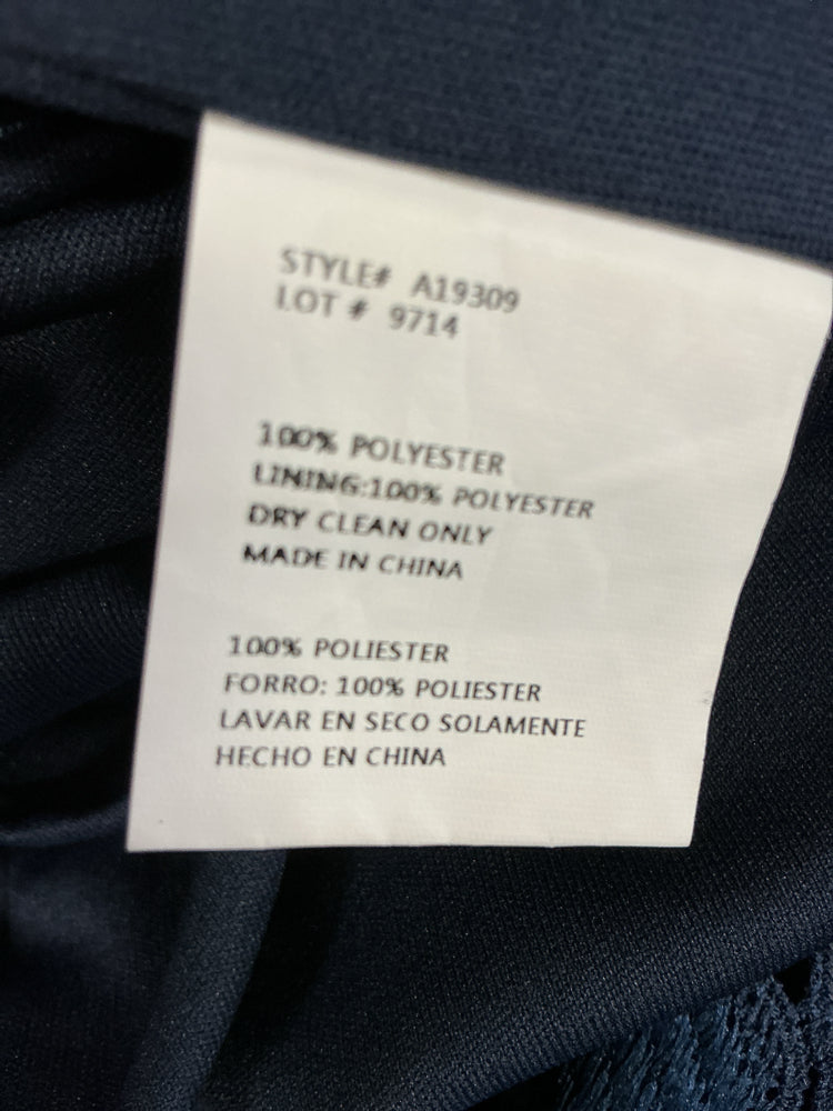 Betsy & Adam Size 10 Navy Dress