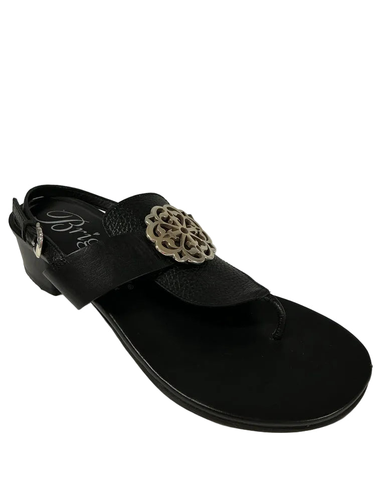 Brighton Shoe Size 8 Black Alana Sandals