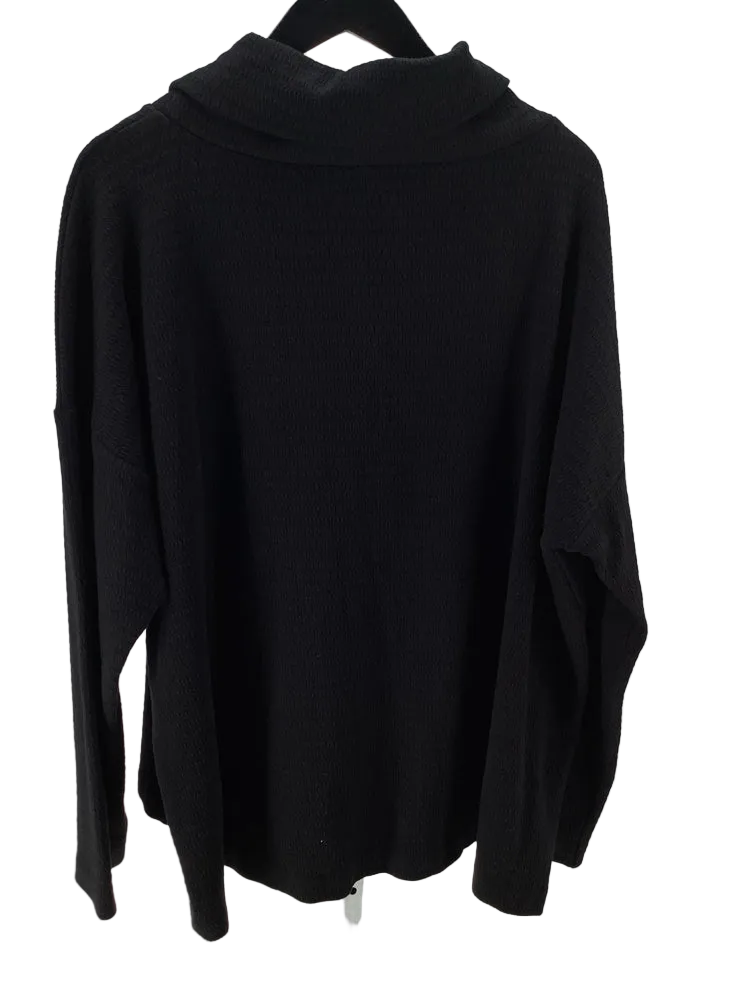 Eileen Fisher Size XL Black Sweatshirt
