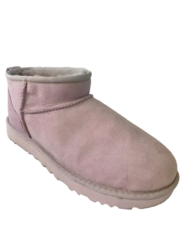 Ugg Shoe Size 7 Lavender Ultra Mini Boots