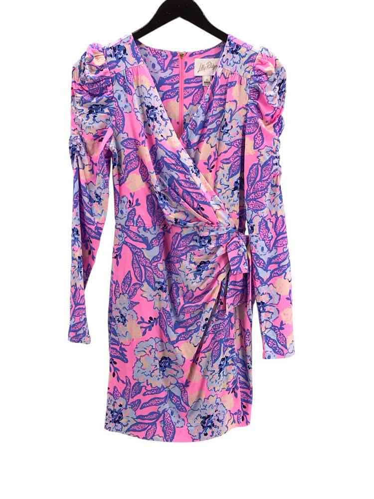 Lilly Pulitzer Size 2 Blue Multi Dress