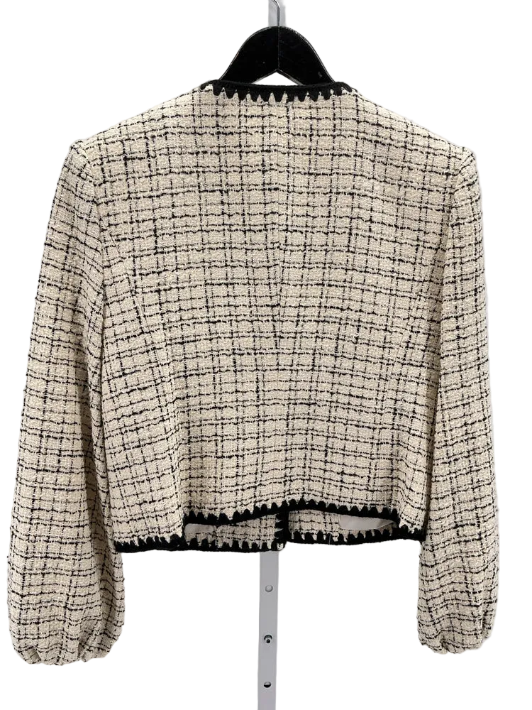Veronica Beard Size 8 White & black Jacket