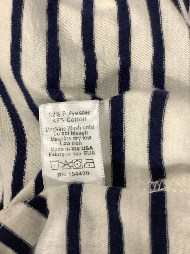 Clare V. Size S Navy & white Shirt