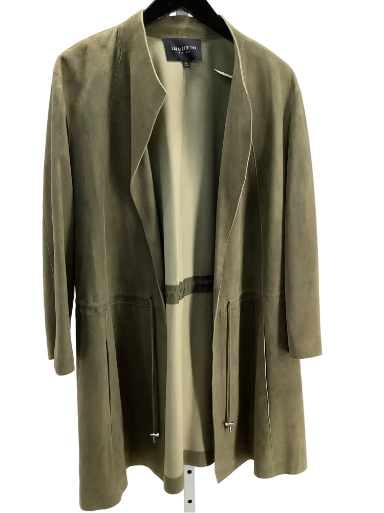 Lafayette 148 Size XL Olive Vangeline Jacket