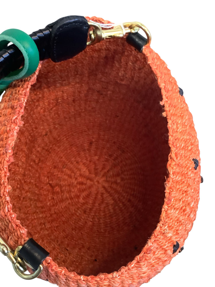 Clare V. Orange multi STRAWBERRY Handbags