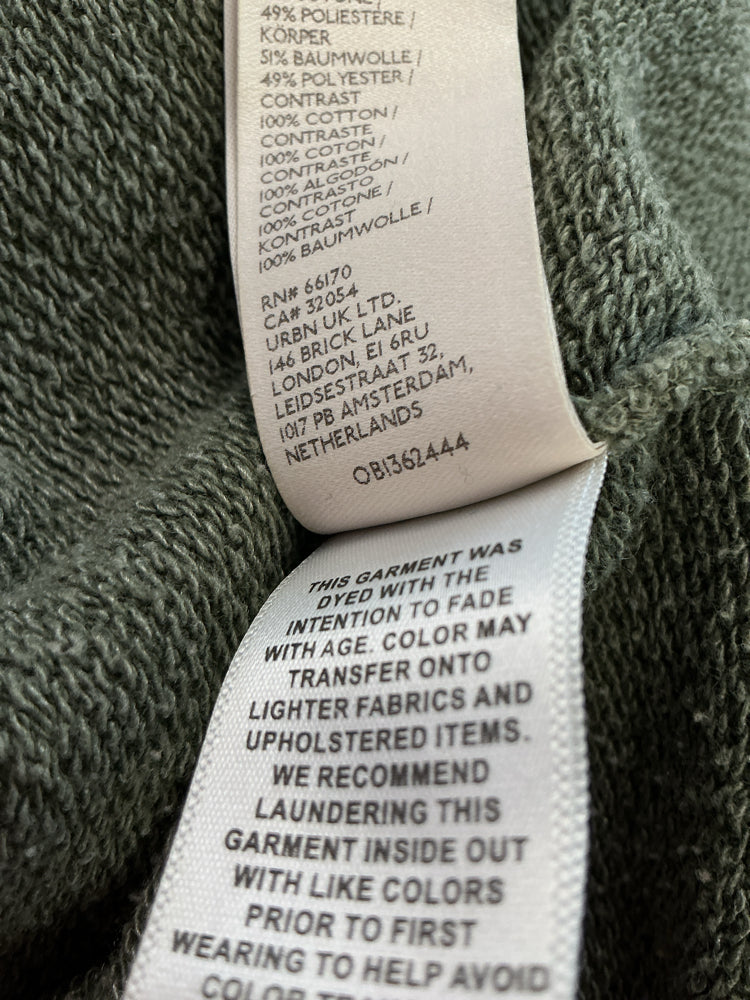 Free People Size M Green Sweatshirt