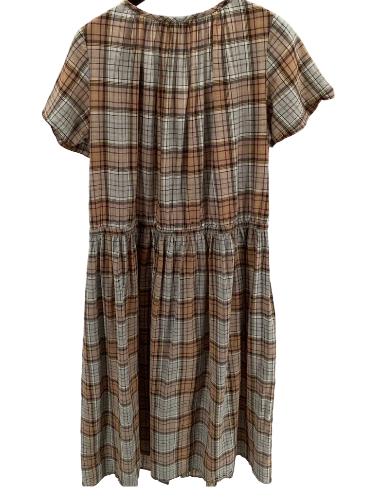 Caron Callahan Size L Brown Multi Dress