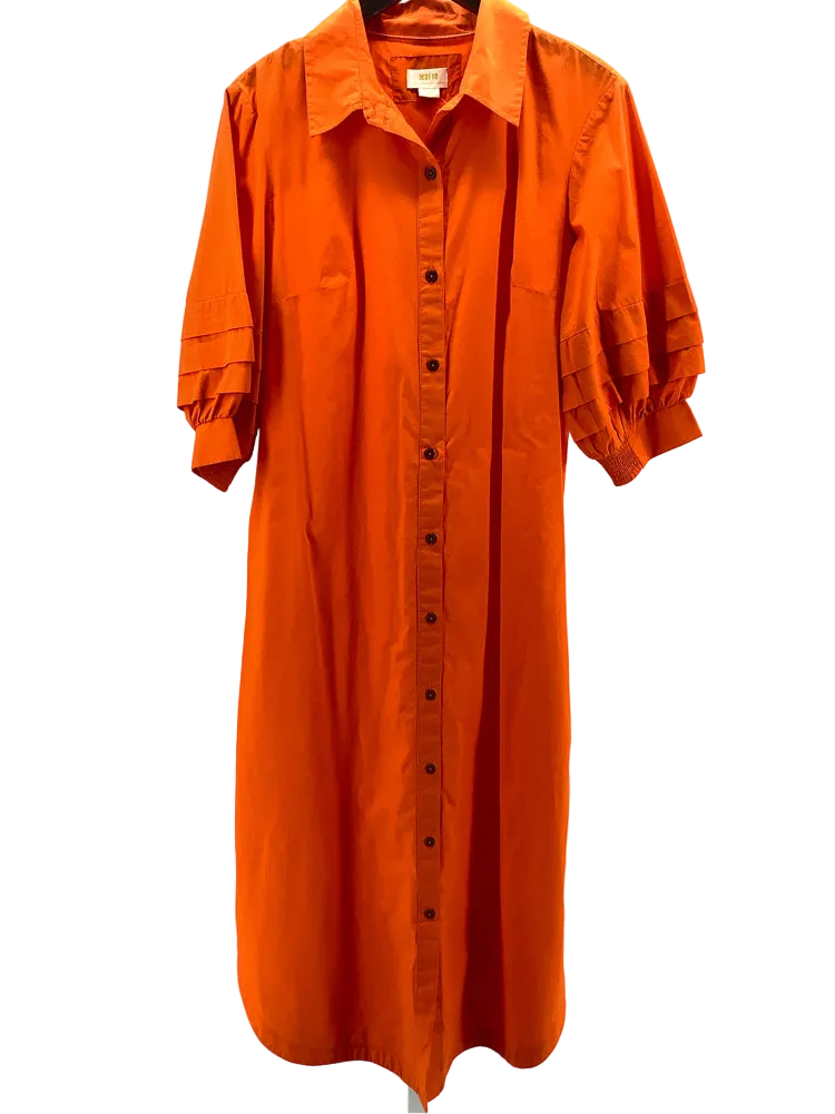 Maeve Size M Orange Dress