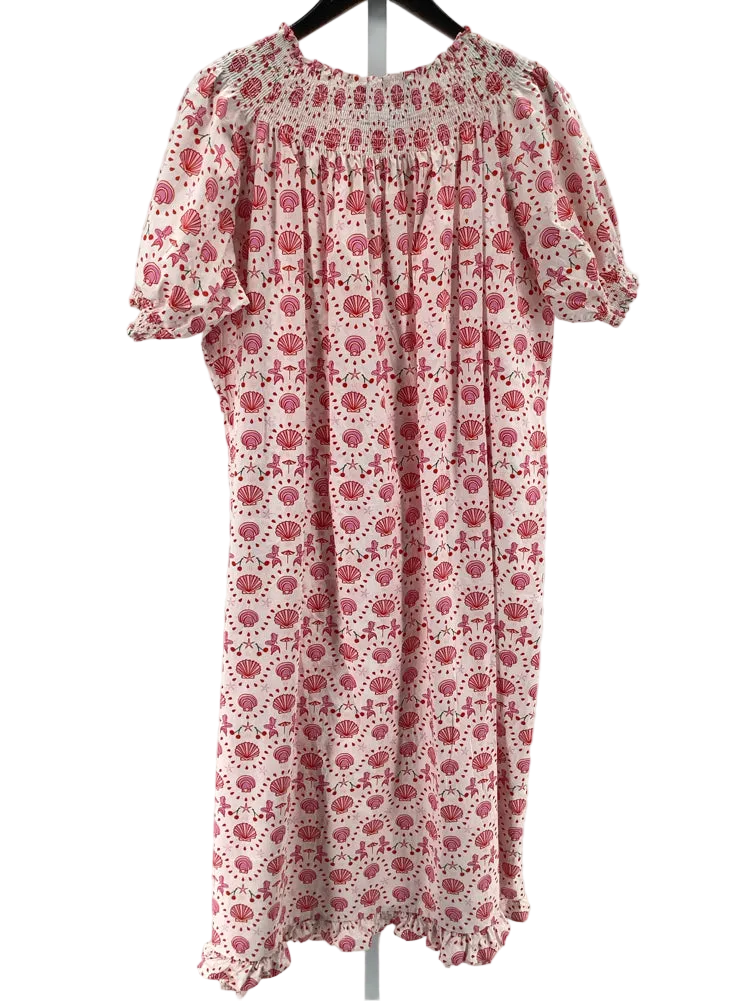 Hill House Size XL Pink multi THE NAP DRESS Dress