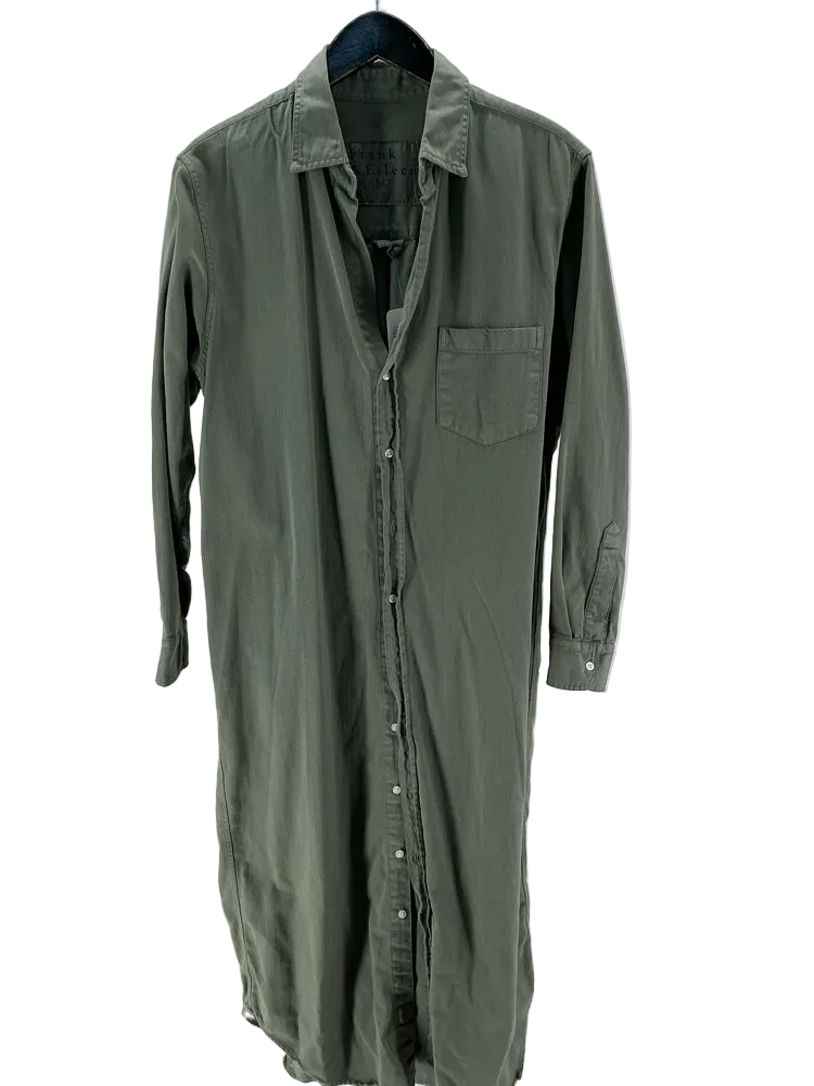 Frank & Eileen Size M Olive Dress