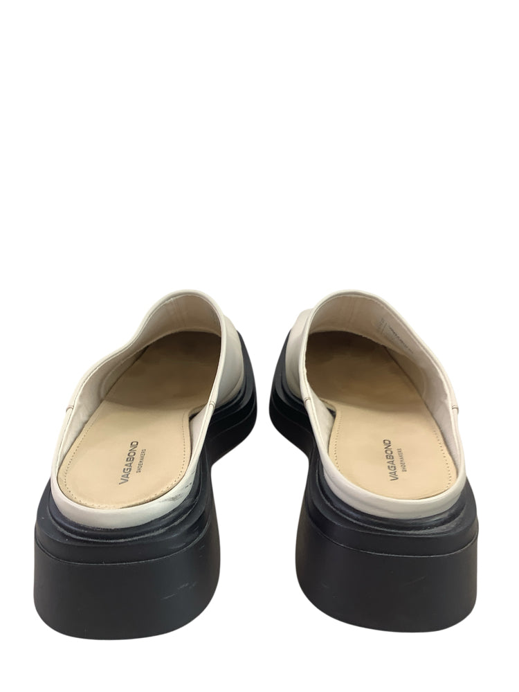 Vagabond Shoe Size 9 Cream Mules