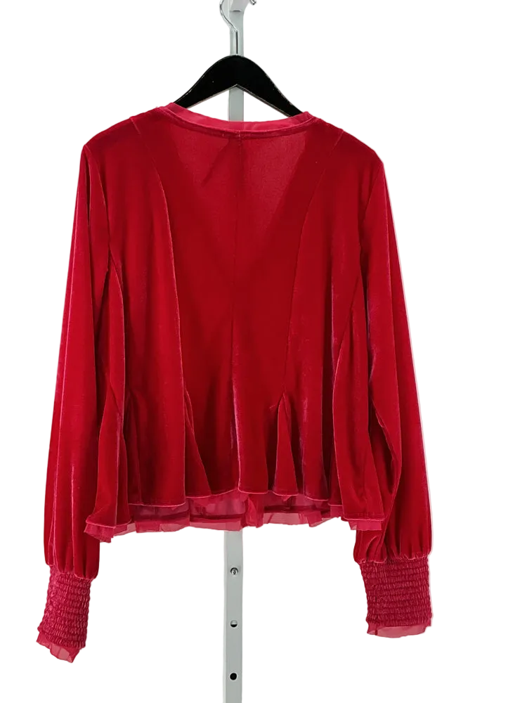 by anthropologie Size XL Pink Shirt