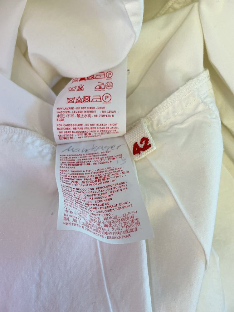 Marni Size 6 White Shirt