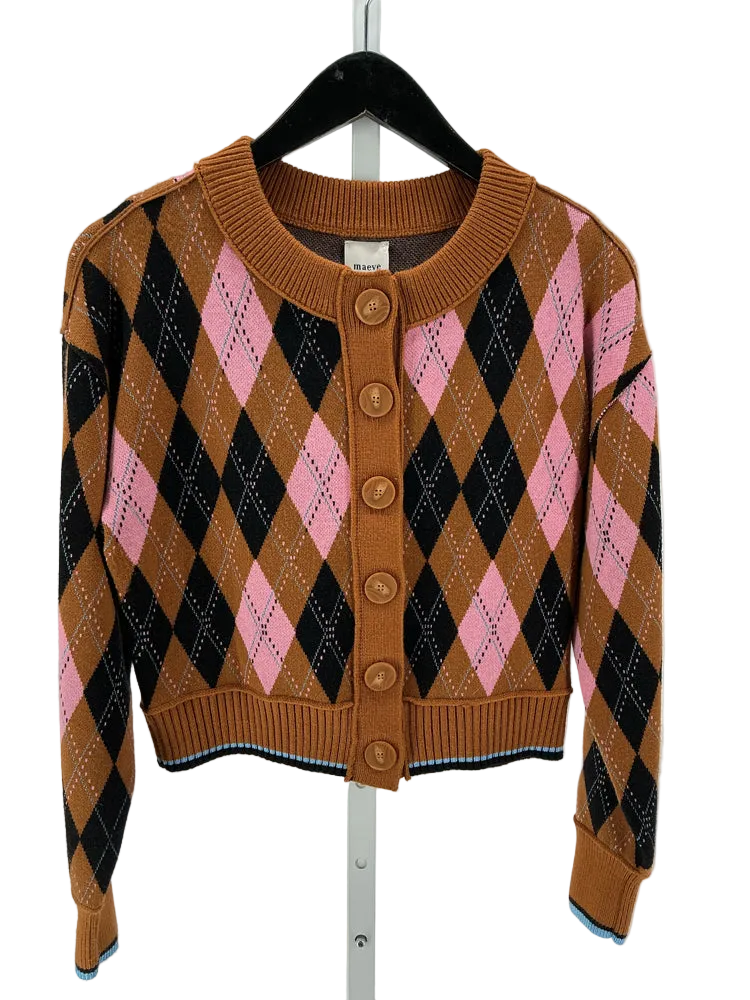 Maeve Size XS Brown Multi Sweater