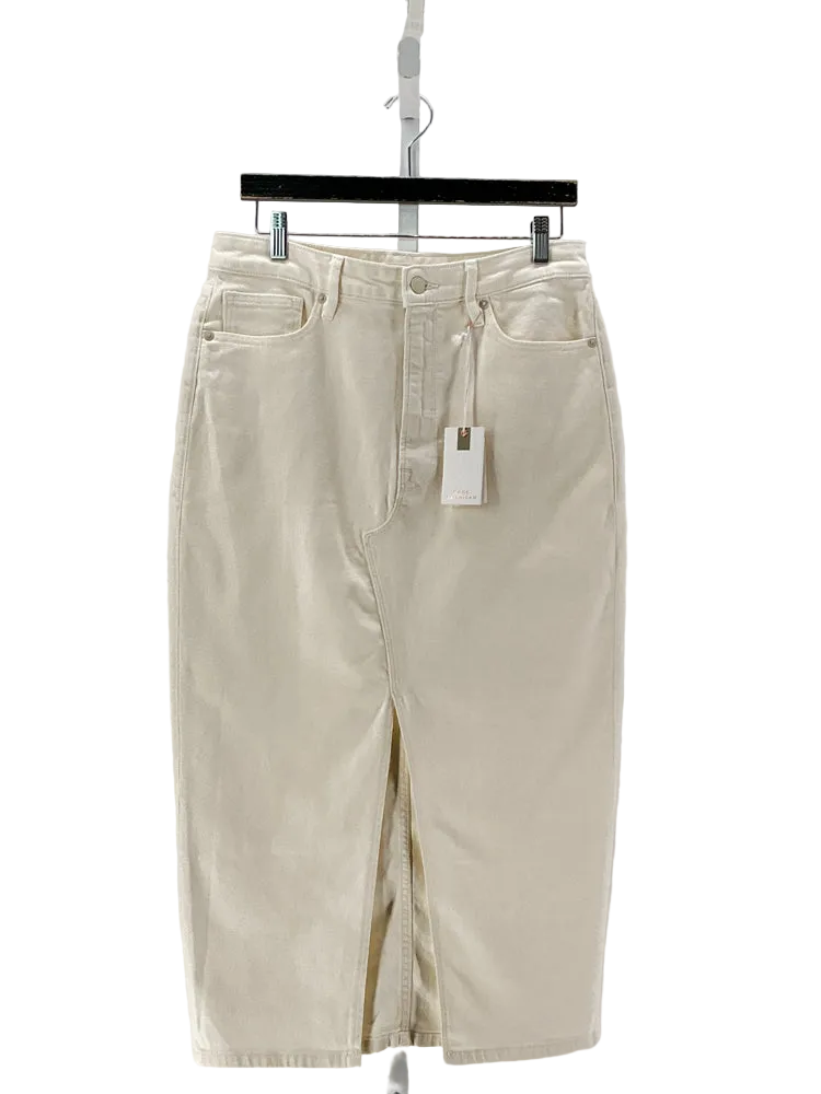Good American Size 10 White Skirt