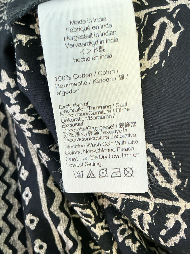Jcrew Size 12 Black & White Dress