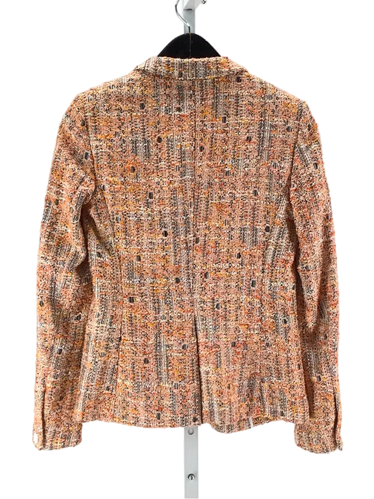 Rag & Bone Size 0 Orange Multi Blazer