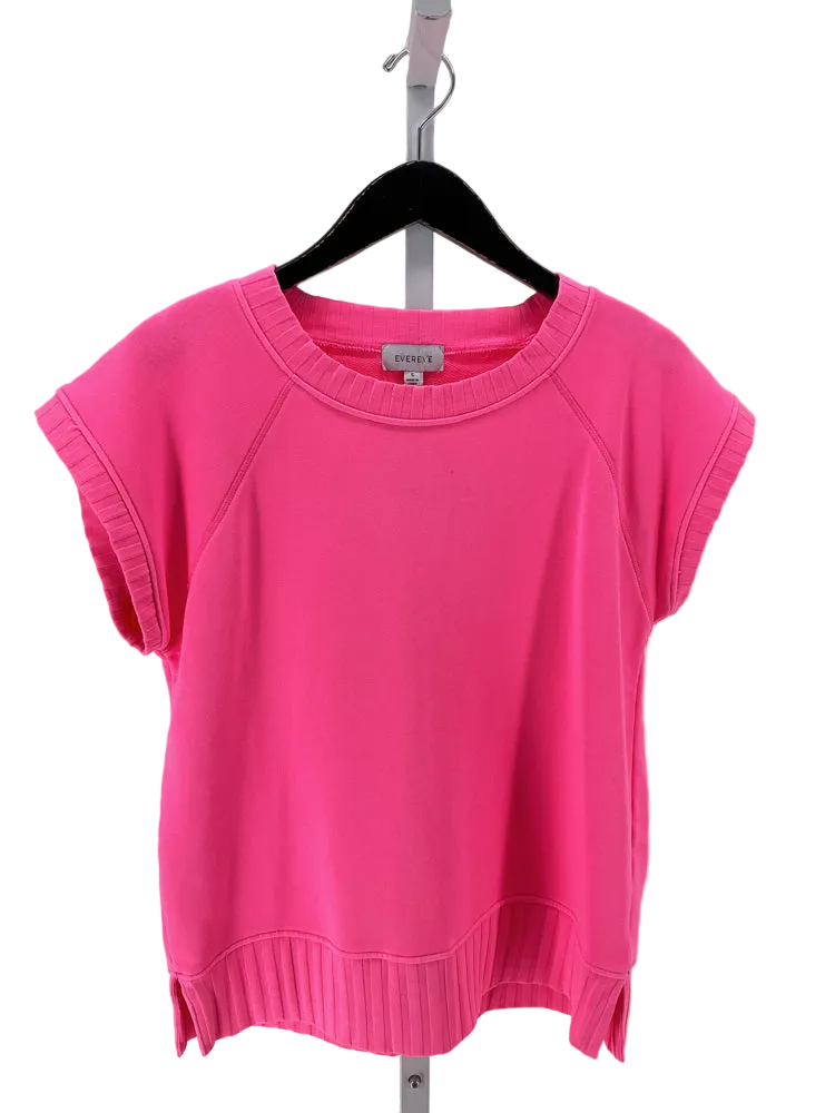 Evereve Size S Pink Sweatshirt