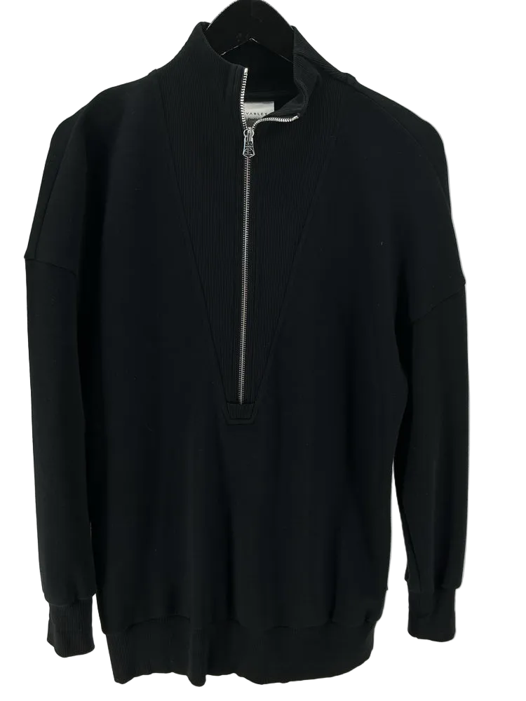 Varley Size XS Black Sweatshirt