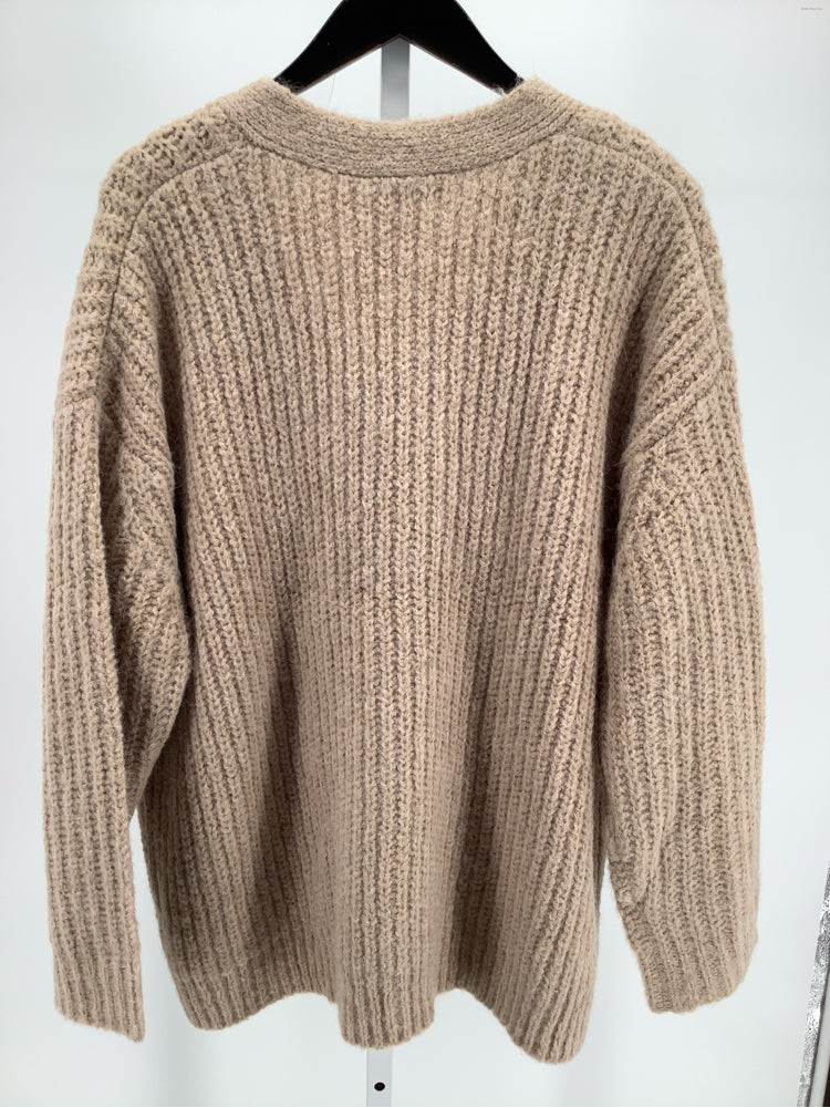 Jenni Kayne Size M Taupe Cocoon Cardigan