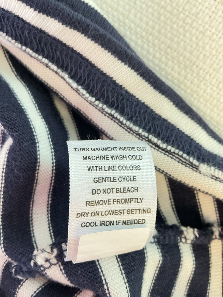 AYR Size S Navy & white Shirt