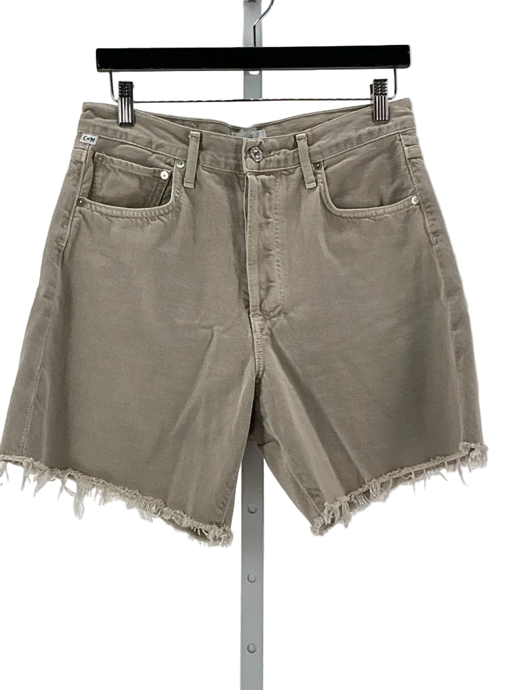 Citizens of Humanity Size 27 Tan Shorts